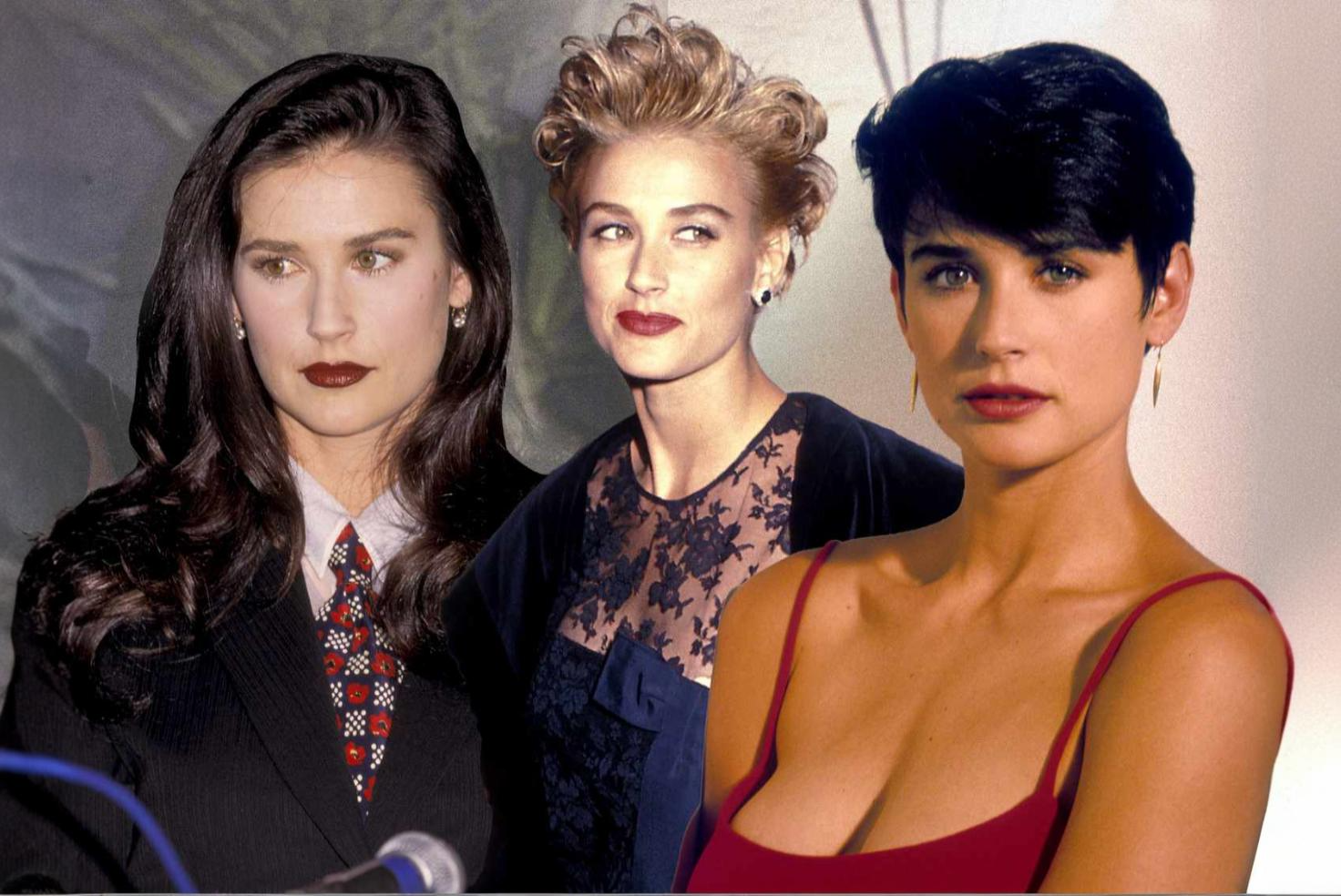 Demi Moore dans les années 90