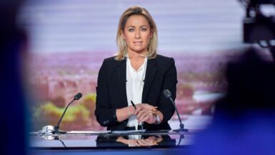 Anne-Sophie Lapix sur France 2
