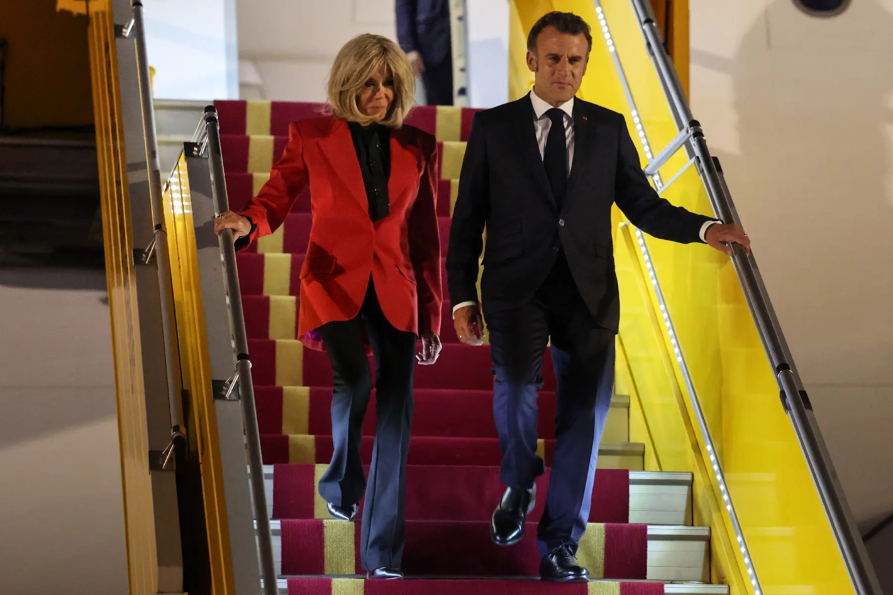 Couple Macron