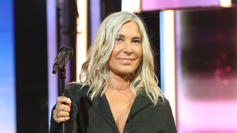 Zazie et ses cheveux blancs