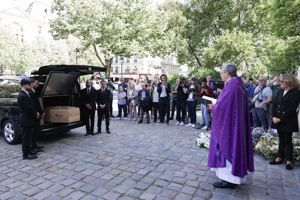 Les obsèques de Philippe Labro