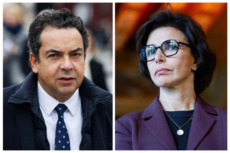 Rachida Dati face à Patrick Cohen