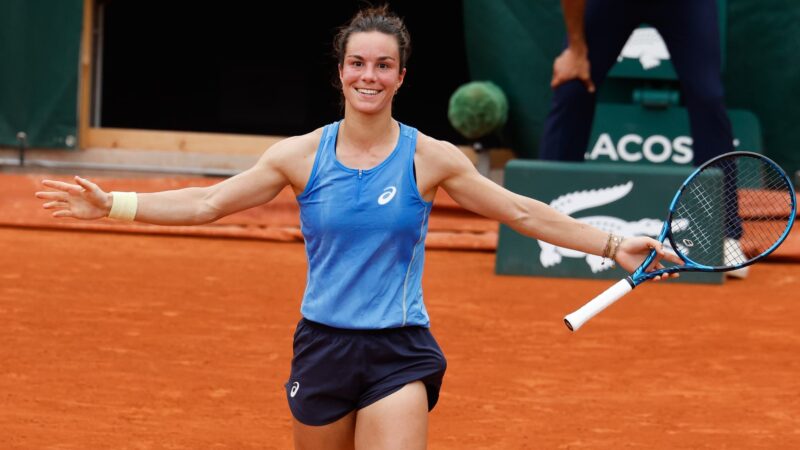Récompense de Loïs Boisson à Roland-Garros
