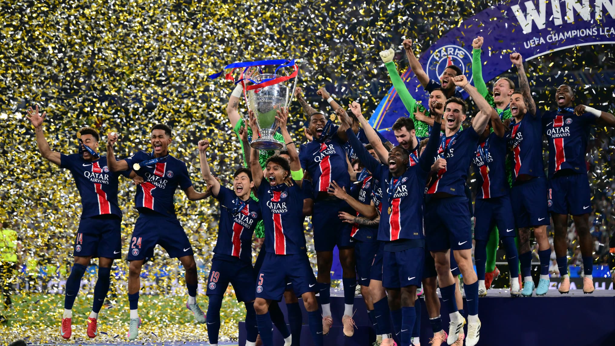 Victoire historique du PSG