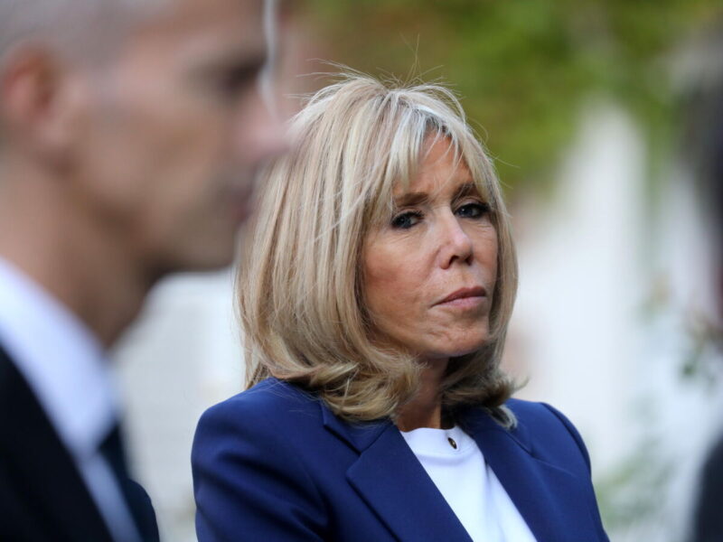Brigitte Macron endeuillée