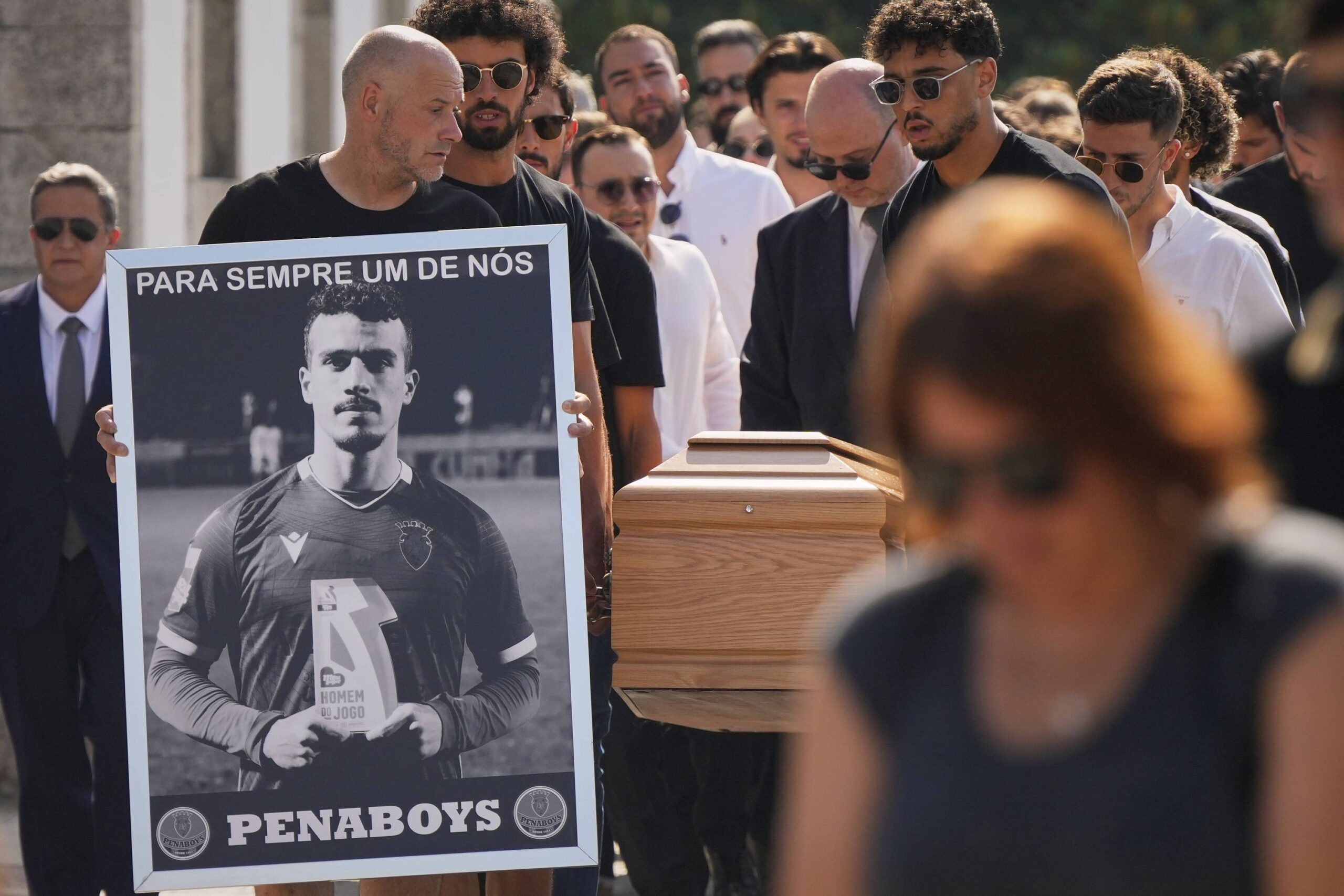 Cérémonie d'adieu à Gondomar