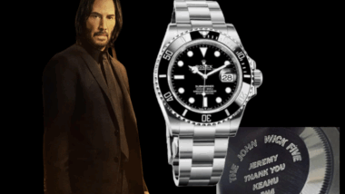 John Wick avec sa montre