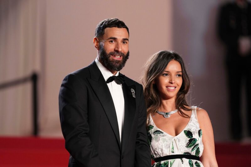 Lyna Khoudri et Karim Benzema