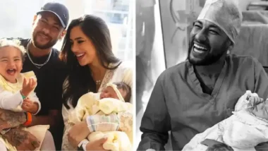 Neymar accueille sa fille