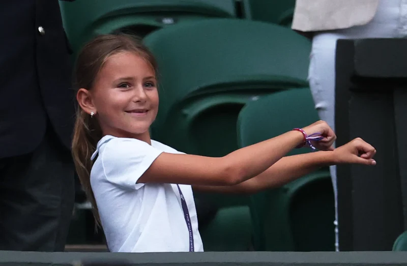 la fille de Djokovic