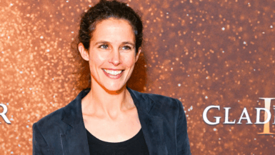 Clémence Castel en deuil