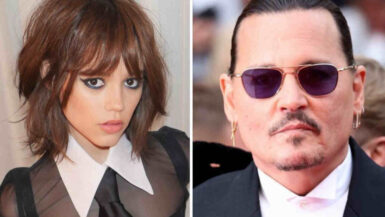 Jenna Ortega et Johnny Depp