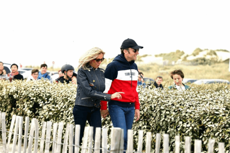 Macron au Touquet