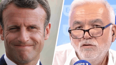 Macron et Pascal Praud