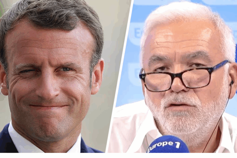 Macron et Pascal Praud