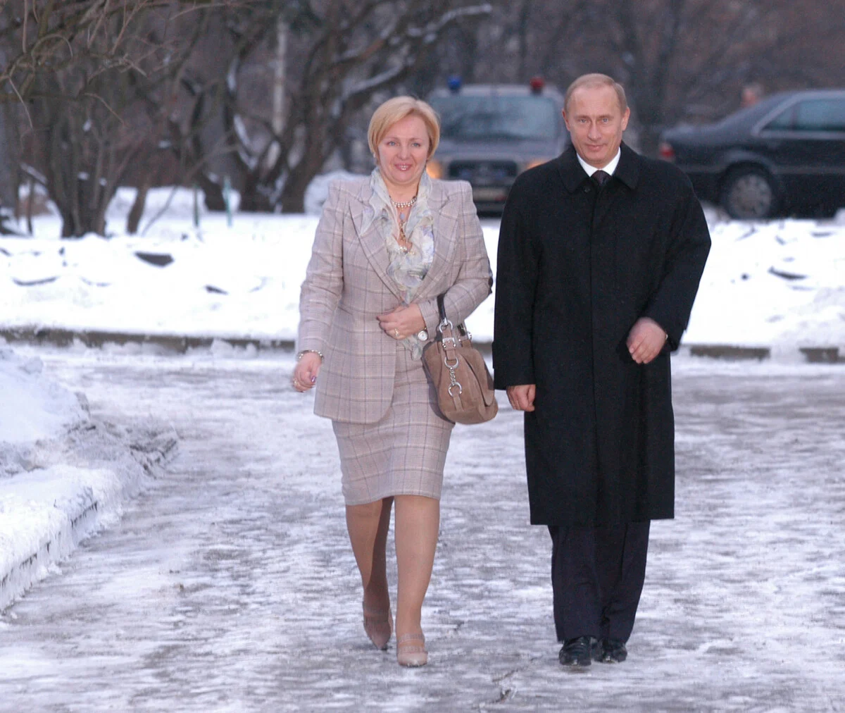 Vladimir Poutine et Lioudmila Chkrebneva