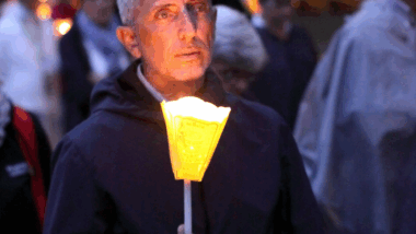 Gad Elmaleh à Lourdes